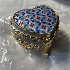 【未使用】　七宝焼　小物入れ　オルゴール