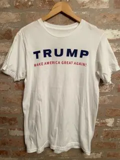 TRUMP Tシャツ Mサイズ ホワイト　アメリカ製
