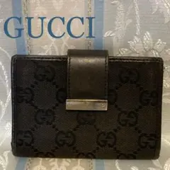 ⑨ GUCCI グッチ カードケース 黒