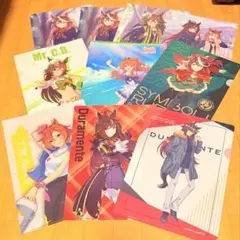 ウマ娘　クリアファイル　コラボ　10枚セット　おまけ付き