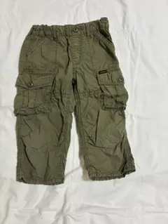 ミキハウス　ハーフパンツ　130 カーキ