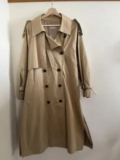 ダブルトレンチコート ベージュ