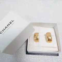CHANEL シャネル ヴィンテージ フープ イヤリング