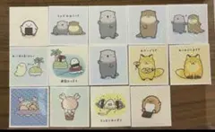 よこみぞゆり なんでもいきもの シールコレクション