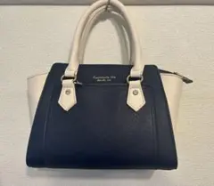 ハンドバッグ ショルダーバッグ ネイビー