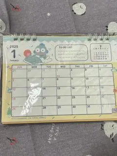 ハンギョドン　２０２５年　卓上カレンダー　サンリオ　新品　カレンダー