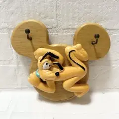 レア♪ Disney ディズニー プルート陶器 壁掛けフック レトロ