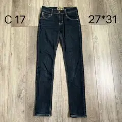 Ｃ17 27 ジーンズ デニムパンツ デニム パンツ 伸縮性有り　ストレッチ