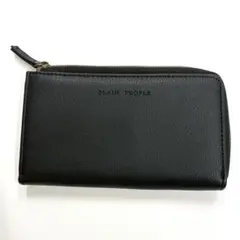 PLAIN PEOPLE 小さな長財布 付録 黒