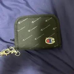 Champion ブラック 財布 チェーン付き
