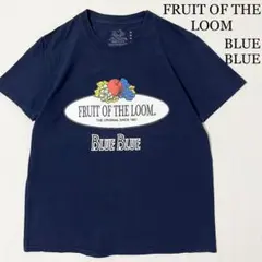 BLUE BLUE フルーツオブザルーム コラボ Tシャツ USA製 ネイビー
