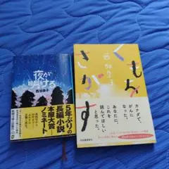 西加奈子　くもをさがす　夜が明ける　小説