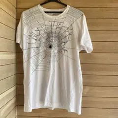 S819.24 DIESEL スパイダーウェブ Tシャツ ホワイト