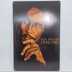 【新品】ブリキ看板 ボブ・マーリー インテリア 雑貨