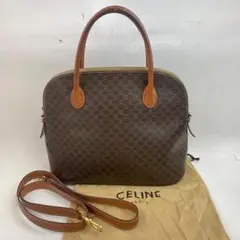CELINE セリーヌ マカダム柄 2WAY トートバッグ ショルダーバッグ