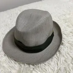 【極美品】ボルサリーノ ハット リネン