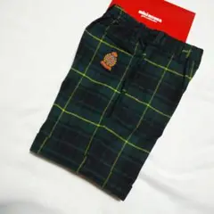 ミキハウスパンツ120 チェックフォーマル☆美品