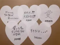 ME:I メッセージカード　落下物　5枚