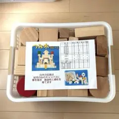 積木　幼児　知的玩具　54ピース　未使用