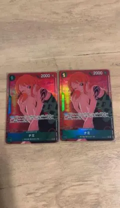 ワンピースカード25thアニコレ　Rパラレル　ナミ　EB02-017 ２枚セット