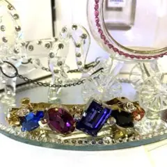 新作❣️ゴージャス　ビジュー　バレッタ　スワロフスキー