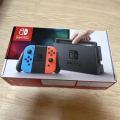 Nintendo Switch 本体　箱付き　赤　青