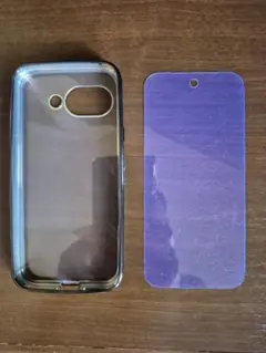 ピクセル9a 用 ソフトケース とブルーライトカットフィルム