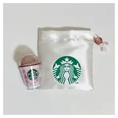 Starbucks フラペチーノ型 小物入れ 巾着袋