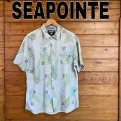 SEAPOINTE ボタニカル　シャツ