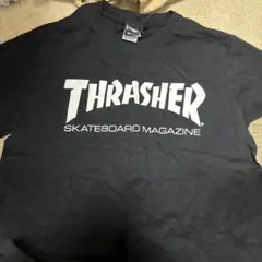 THRASHER スケートボードマガジン Tシャツ M 黒