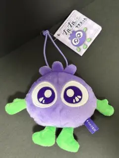 わかさ生活ブルブルくんマスコット　ストラップ付き