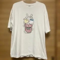 ちいかわ ポップコーンTシャツ M 白 AVAIL 2023年 ナガノ