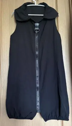MAITREYA 369 ビックファスナー付き ブラックベスト