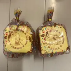 スヌーピー 食パンスクイーズ 2個セット