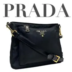 極美品 プラダ PRADA 0823 ショルダーバッグ クロスボディ