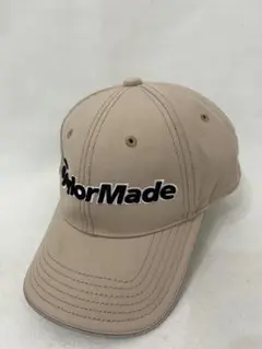 【TaylorMade】ベージュキャップ ゴルフ