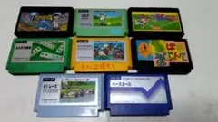 ファミコンソフト8本セット