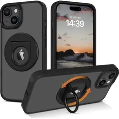iPhone15 ケース MagSafe対応 マグネット搭載 隠しスタンド