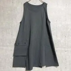 【coulage】　ワンピース　（Ｆ）　Aライン　ノースリーブ　膝丈　日本製