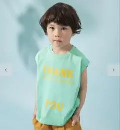 BREEZE THANK YOU Tシャツ ミントグリーン