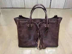 BEAU DESSIN ボーデッサン タッセル バッグ　ブラウン