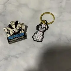オズワルド ピンバッジ 刺繍キーホルダー　101匹
