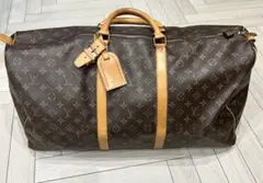 美品ルイヴィトン キーポル60 ボストンバッグ モノグラム ブラウン