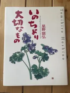 いのちより大切なもの 星野富弘 植物 絵画 水彩 絵手紙 メッセージ
