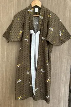 男の子浴衣　日本生地