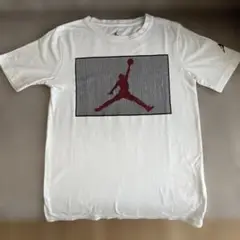 【ジョーダン】ナイキ　白　Tシャツ 140-150