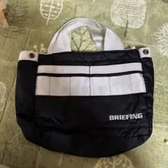 BRIEFING カードバック　ミニトートバックブラック ホワイト
