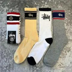 ‼️新品入荷‼️STUSSY ステューシー ソックス 4足セット 靴下