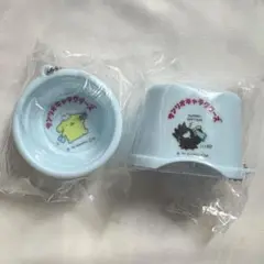 サンリオ ガチャ お風呂キーチェーンPart2 ポムポムプリン バッドばつ丸