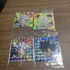 ドラゴンボール ホログラムステッカー 4枚セット